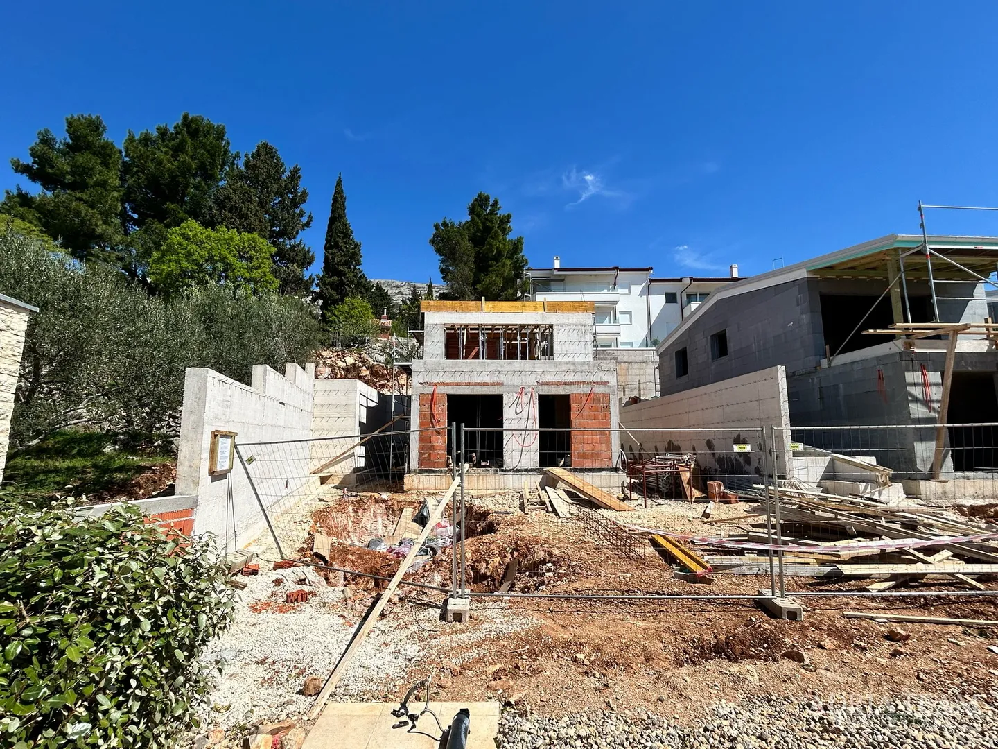 vila, 60 m od mora, novogradnja - starigrad - slika 27