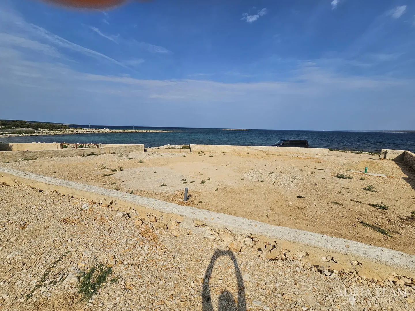 zemljište u r-zoni, prvi red do mora - kolan, pag - slika 11