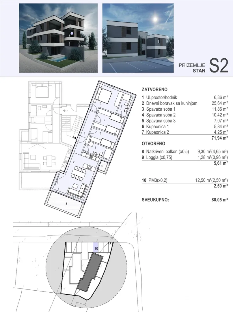 apartmani u stambenoj zgradi, novogradnja, 100 m od mora - šimuni, pag - slika 7