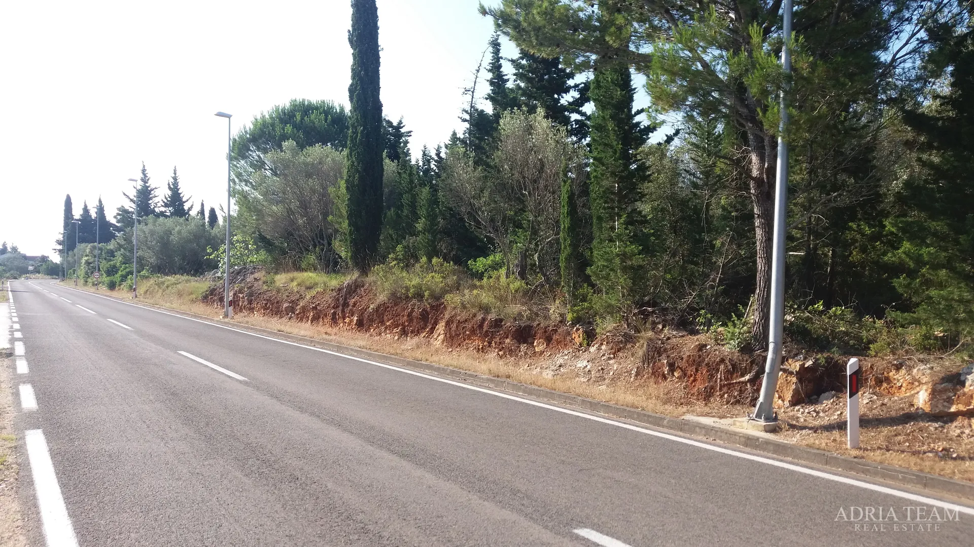 građevinsko zemljište s pogledom na more, 190 m od mora, pašman - ždrelac - slika 3
