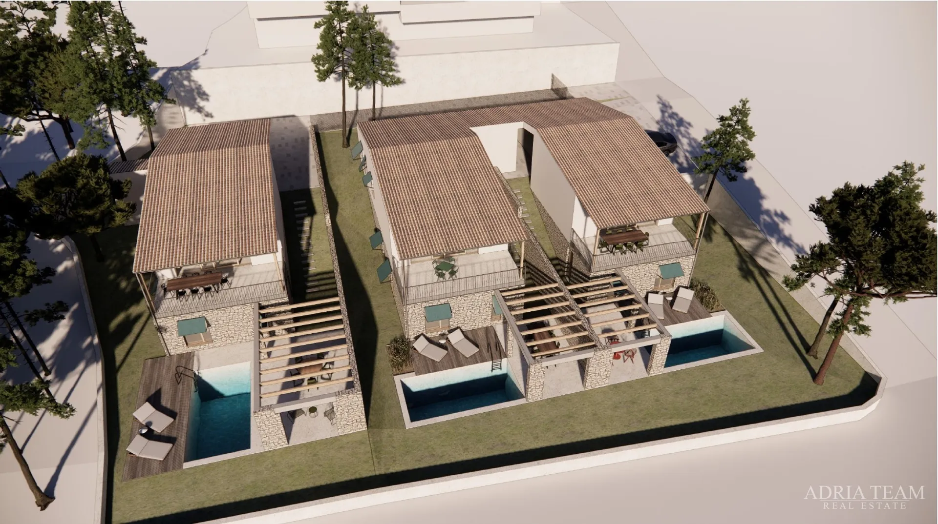vila, 60 m od mora, novogradnja - starigrad - slika 4