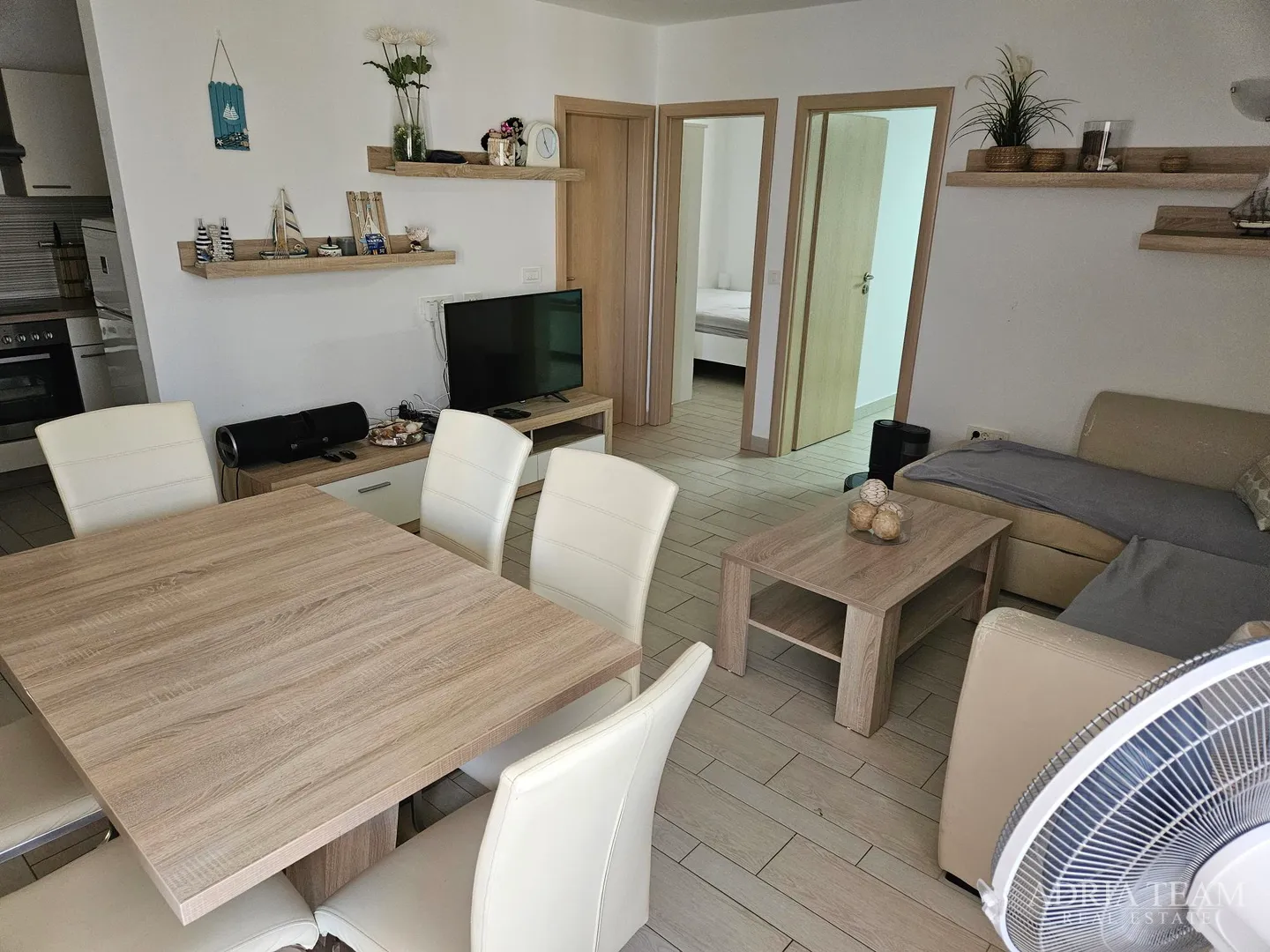 apartman s prekrasnim pogledom na more, 15 m od mora - rtina, benići - slika 5