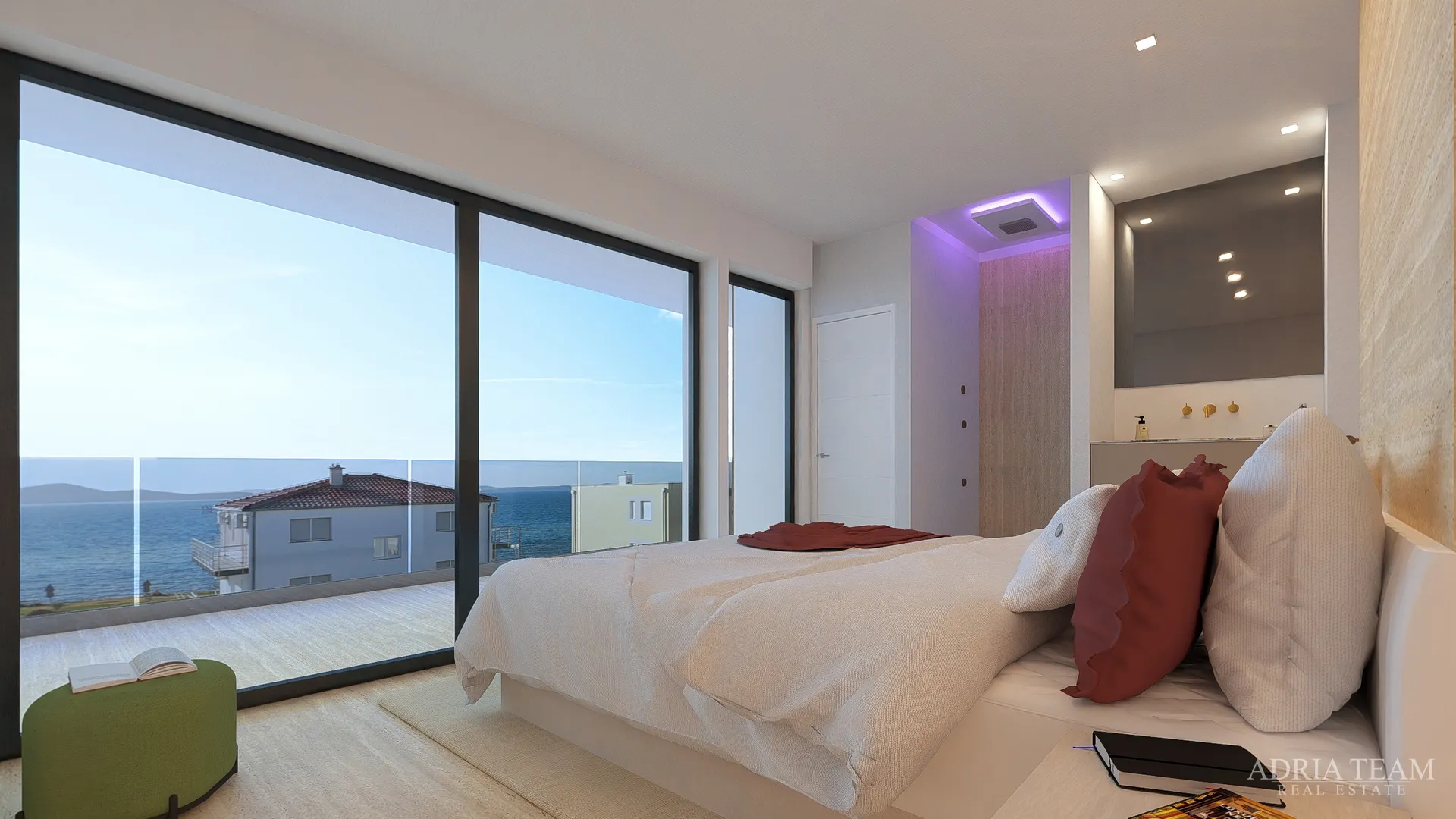 penthouse udaljen 70 m od mora, novogradnja - zadar, diklo - slika 18