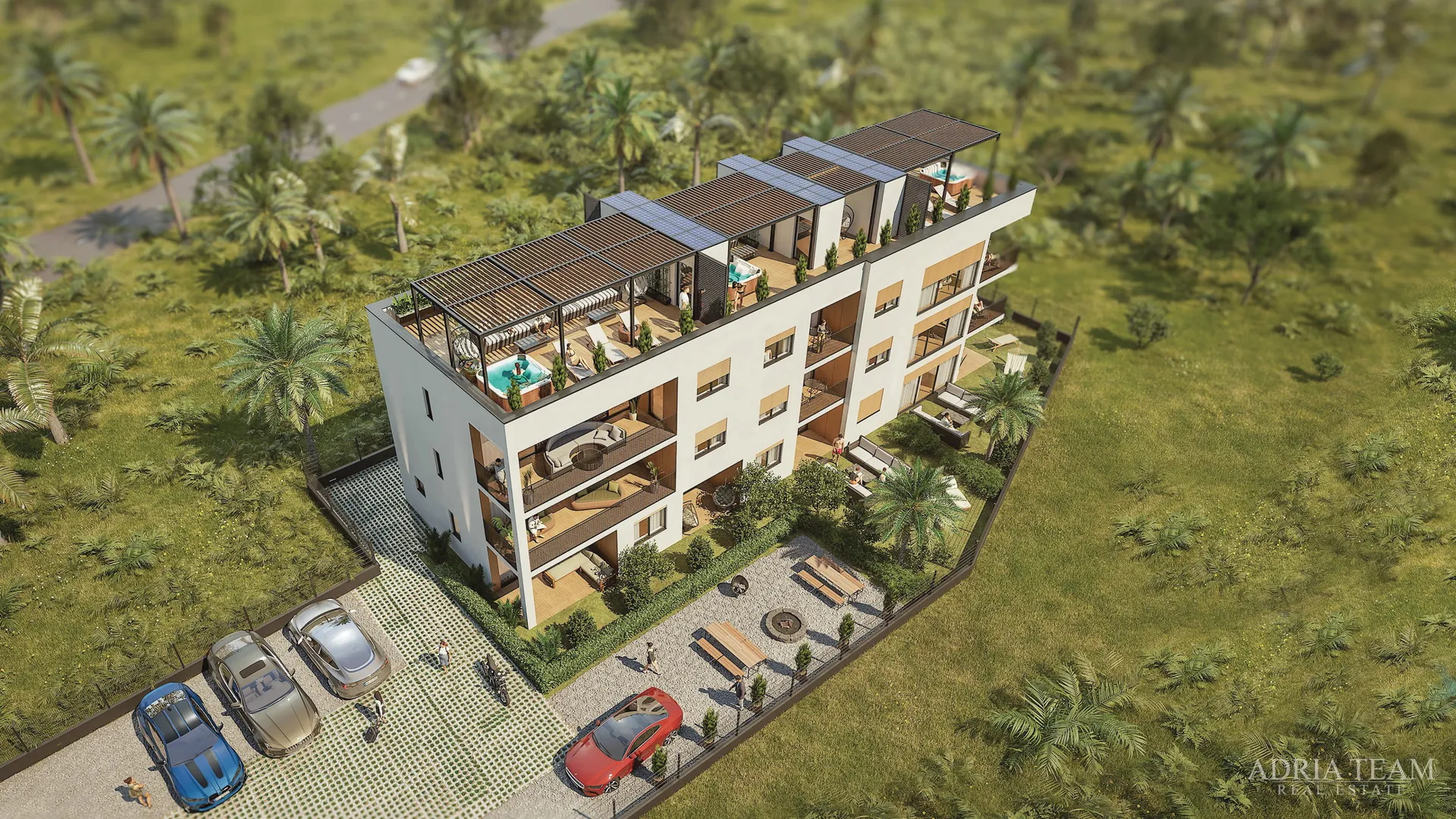 Novogradnja Nin – 3-sobni apartman s terasom i 2 parkirna mjesta