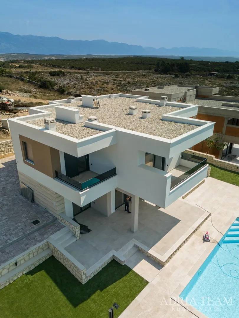 Elegantna vila s bazenom – Novalja, Škuncini Stani