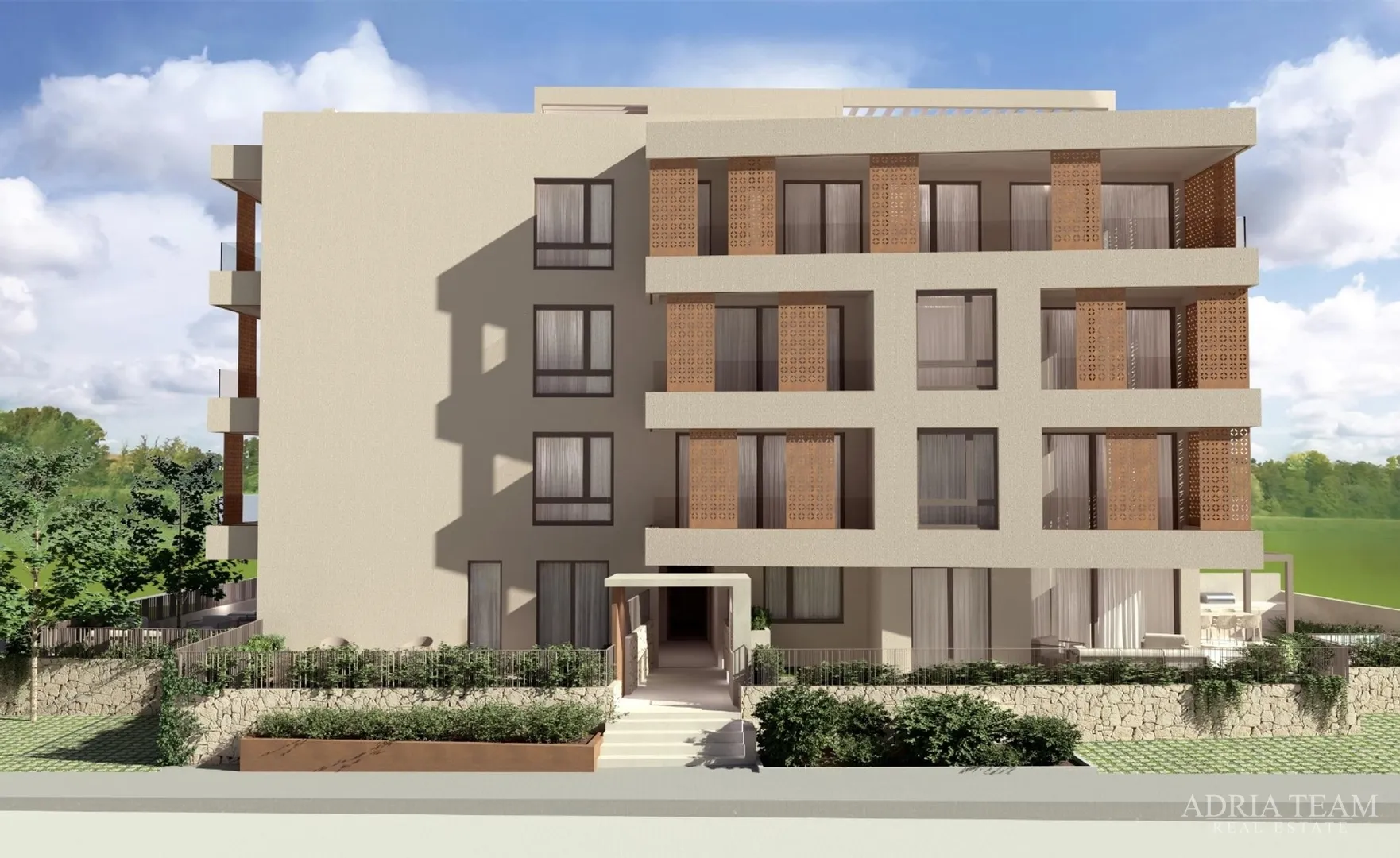 penthouse s krovnim terasama u stambenoj zgradi, novogradnja - vitrenjak, zadar - slika 6