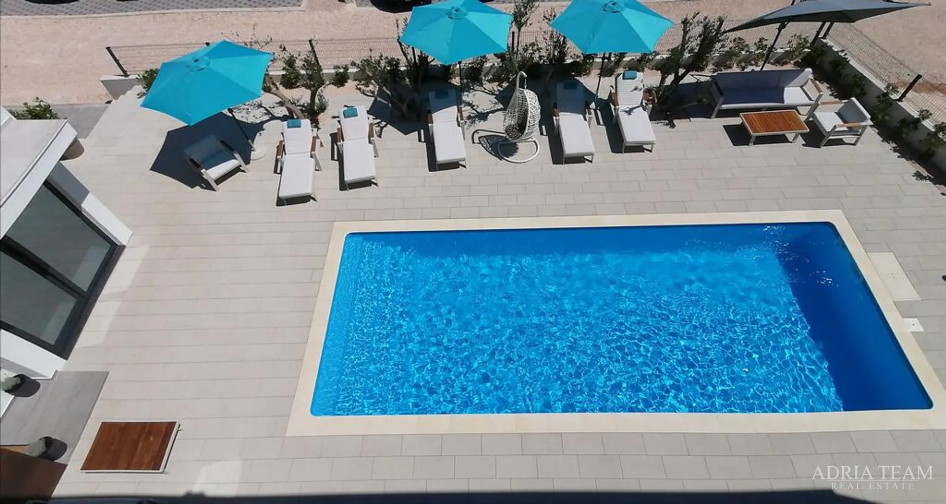 apartmani u urbanoj vili s bazenom, 250 m od mora, vir - zadar - slika 42