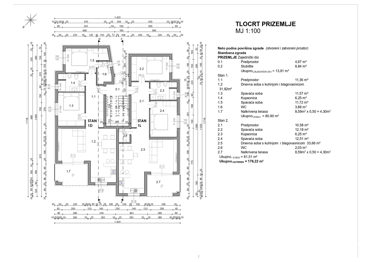 apartmani u novogradnji - pag, šimuni - slika 28