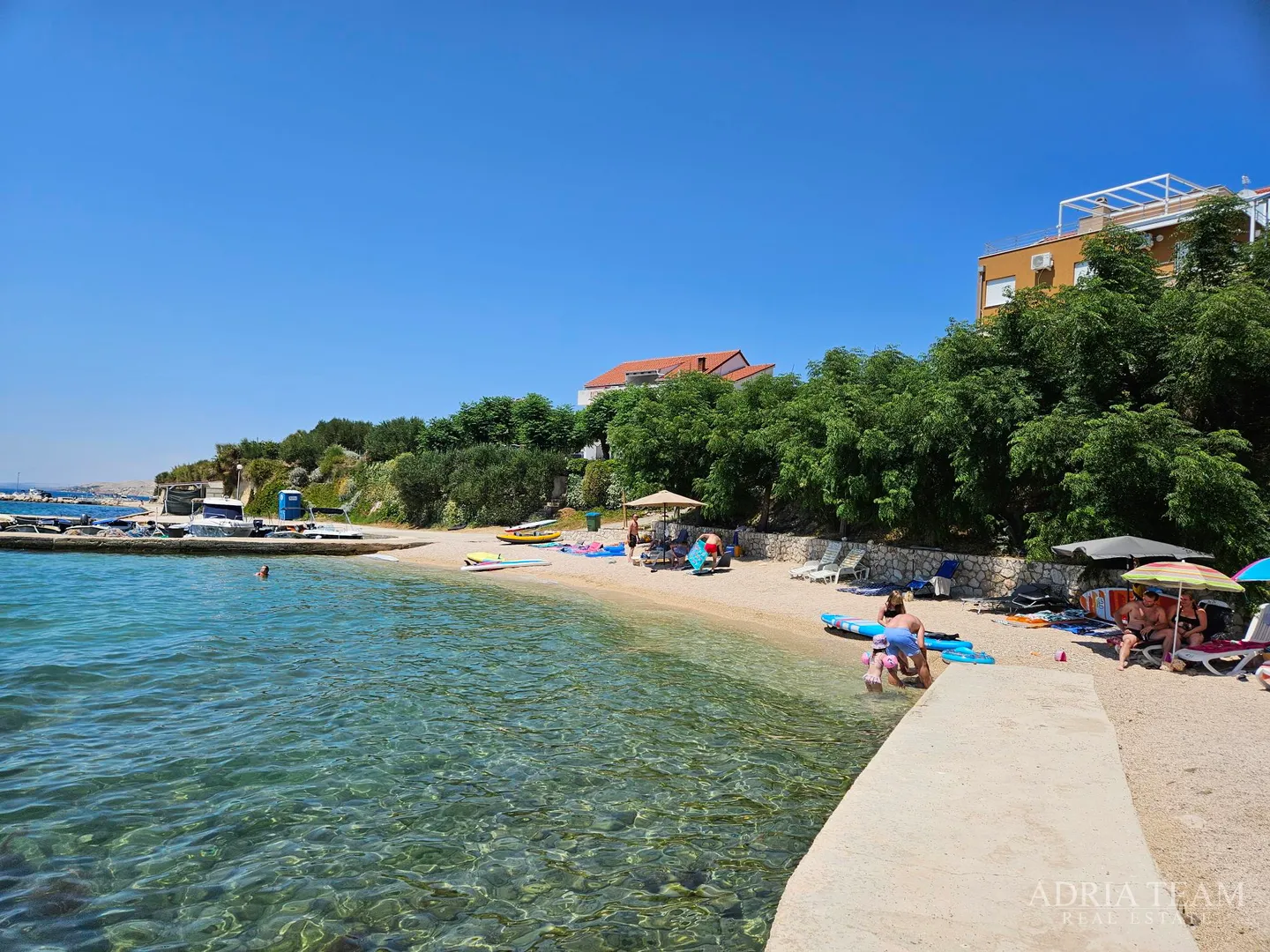 apartman s prekrasnim pogledom na more, 15 m od mora - rtina, benići - slika 12