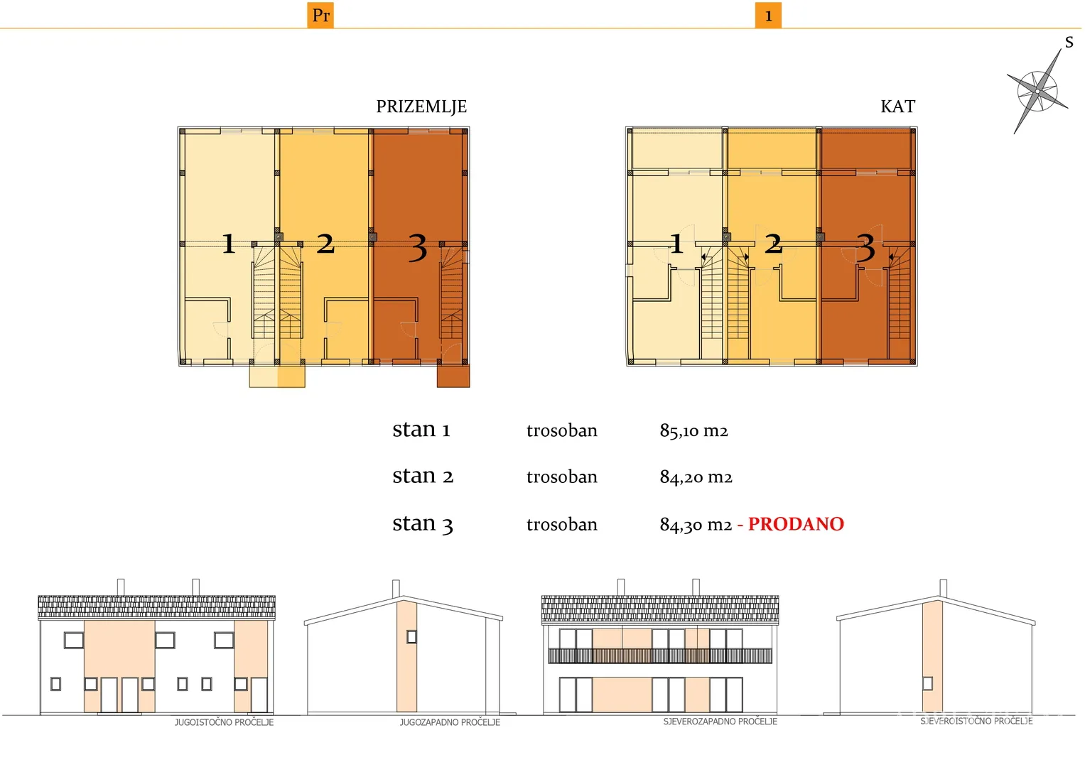 apartman u nizu, novogradnja - pašman - slika 50