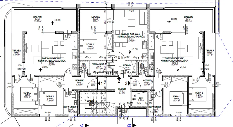 novogradnja – apartmani u povljani (otok pag) | 800 m od mora - slika 8