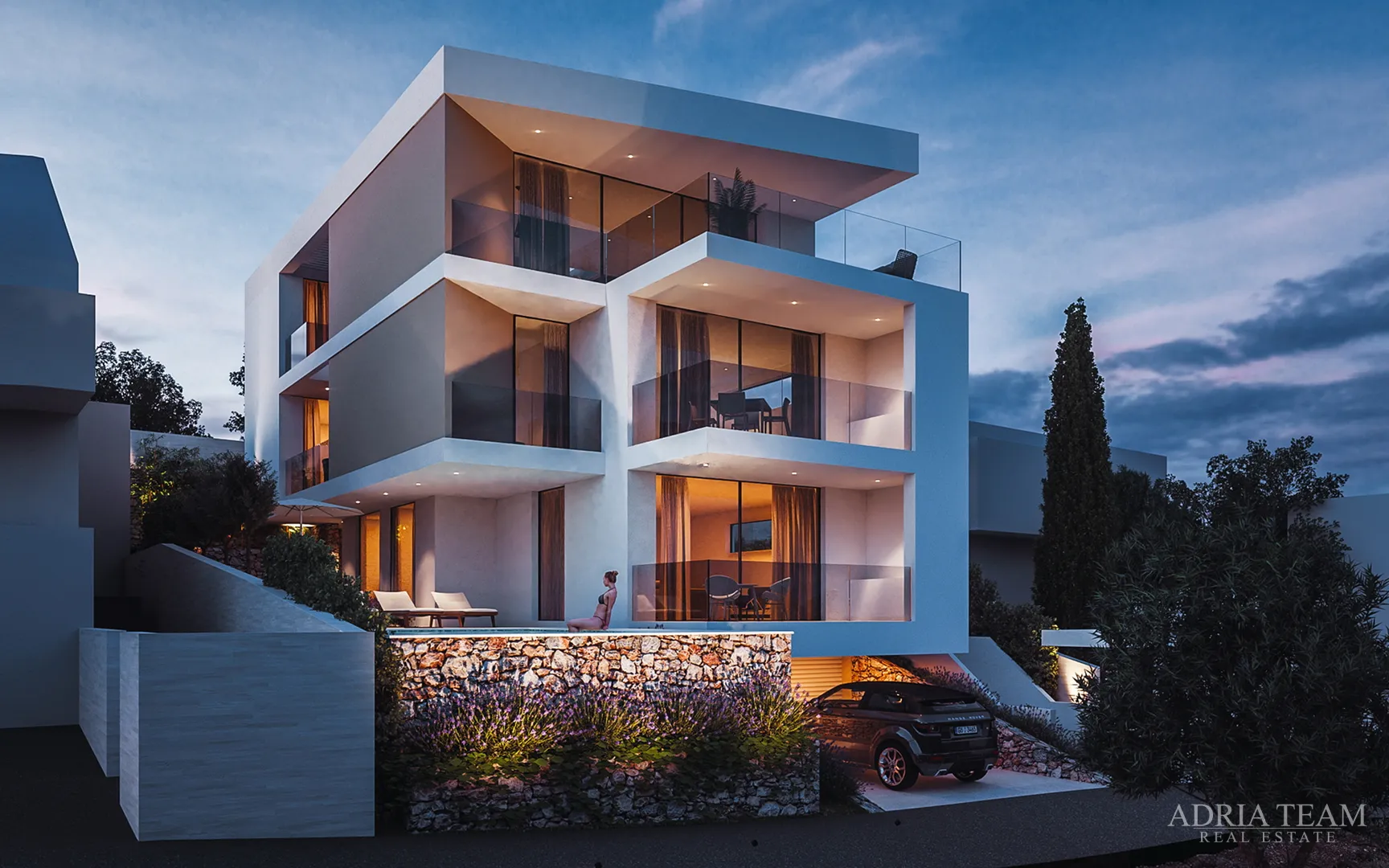 Apartmani U Vili Na Brežuljku, Pogled Na More - Rogoznica - Podglavica, Rogoznica