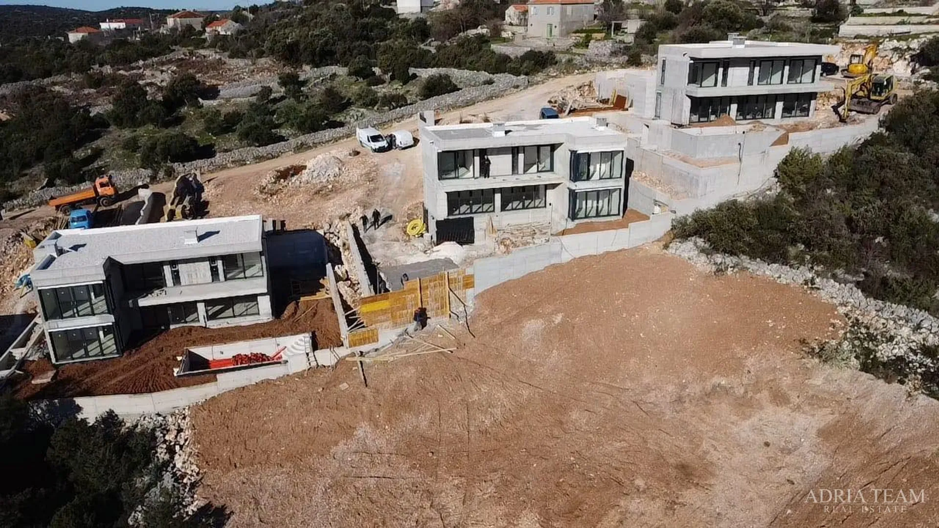 luksuzne vile s otvorenim pogledom na more, vinišće - marina - slika 33