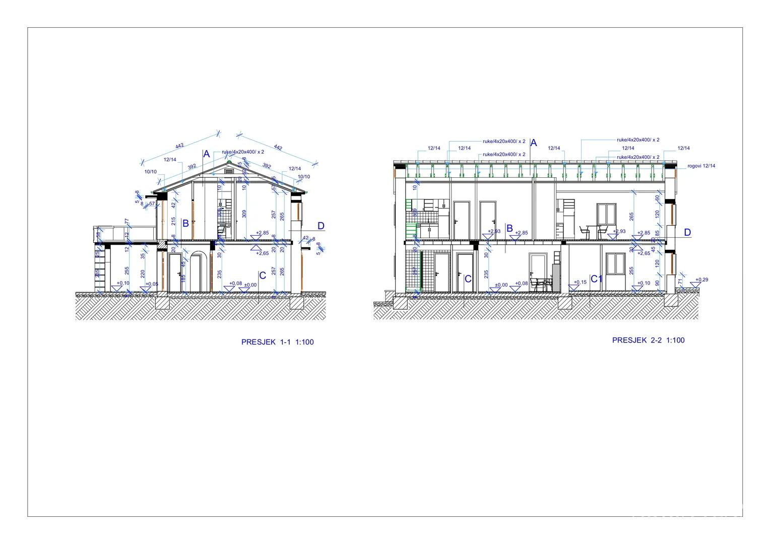 kuća s 3 apartmana i velikom okućnicom - poljana, ugljan - slika 35