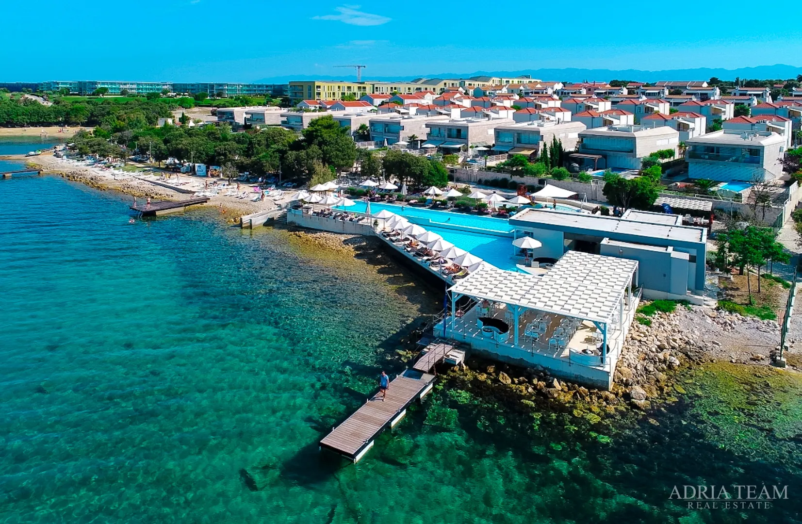 apartman s dvije terase, drugi red do mora - petrčane - slika 45