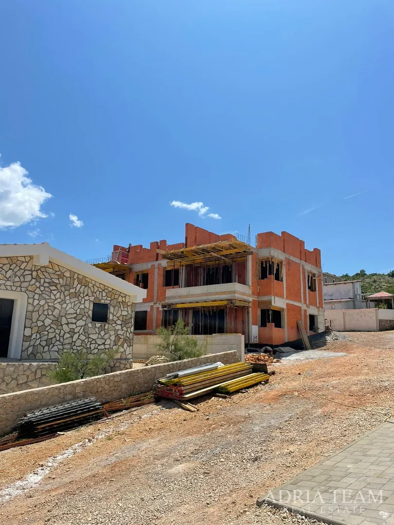 apartmani u stambenoj zgradi u novogradnji, prekrasan pogled, 45 m od mora - vinjerac - slika 8