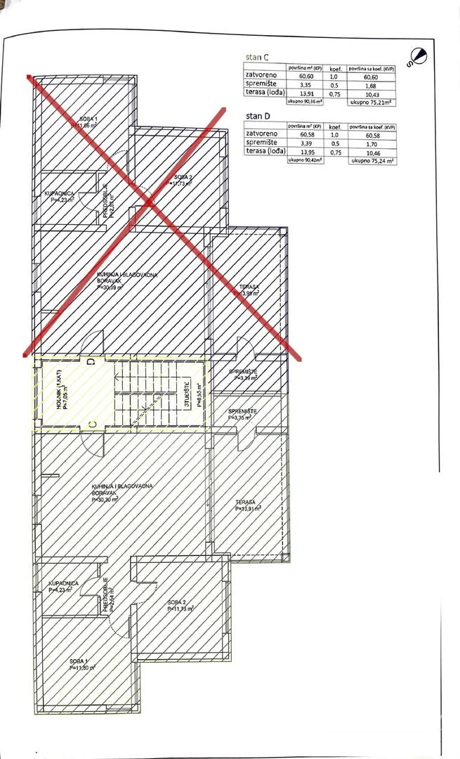 apartmani u novogradnji s pogledom na more, mirna i tiha pozicija!! pag - slika 33