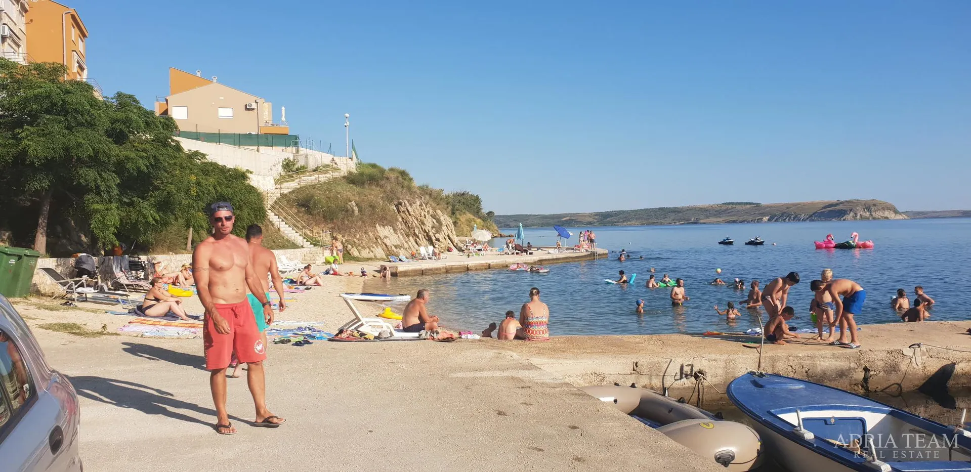 apartman s prekrasnim pogledom na more, 15 m od mora - rtina, benići - slika 14