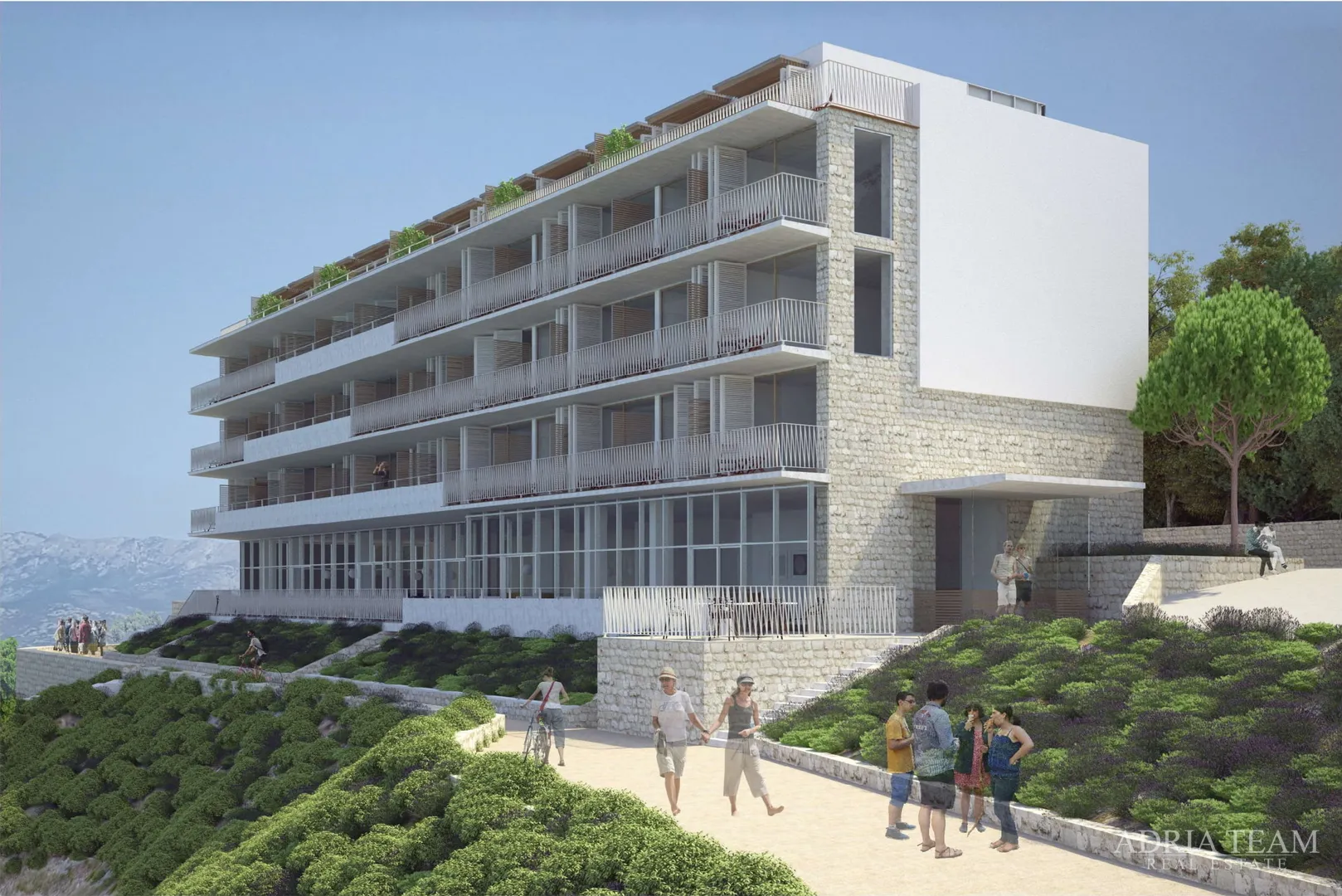 ekskluzivno!!! hotel 3***, 1. red do mora, top - pozicija! - slika 5