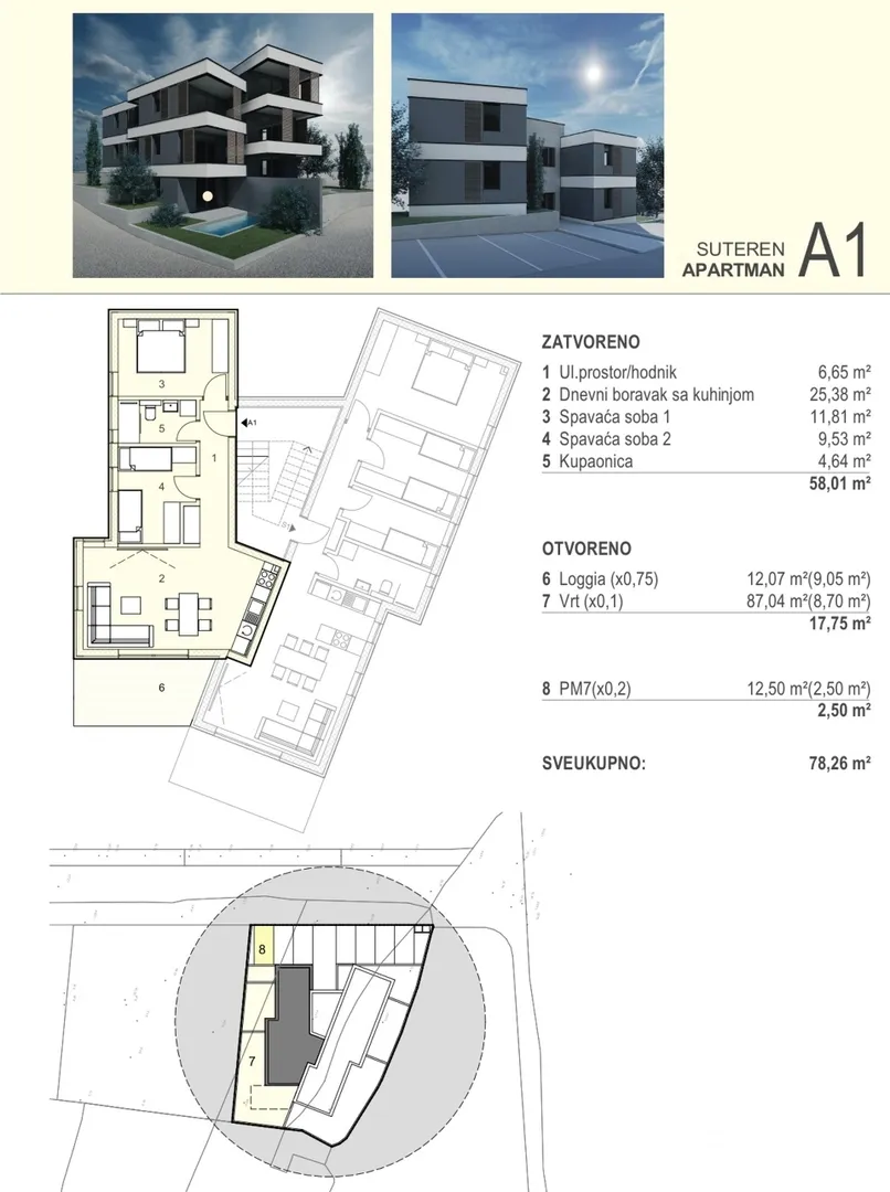 apartmani u stambenoj zgradi, novogradnja, 100 m od mora - šimuni, pag - slika 4