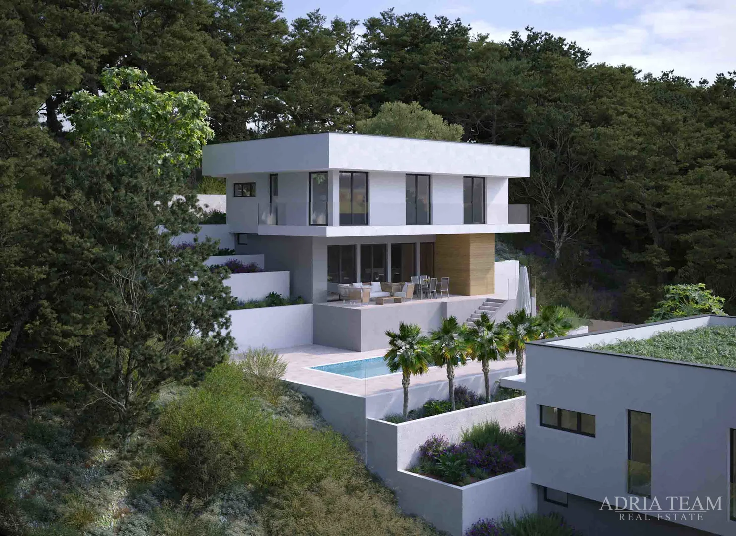 građevinsko zemljište 1.313 m² s projektom vile i pomoćne građevine - novigrad, zadar - slika 7