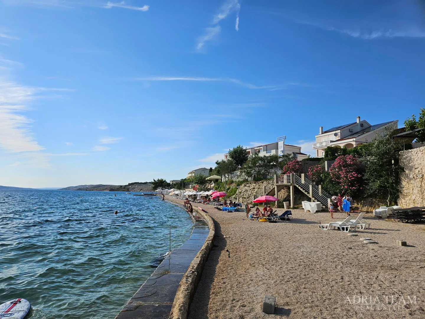 apartman s prekrasnim pogledom na more, 15 m od mora - rtina, benići - slika 13