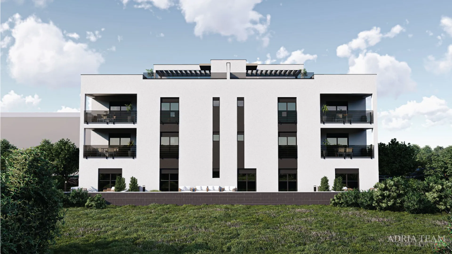 ljetna akcija! penthouse s krovnom terasom i pogledom na more, 400 m od mora, sabunike - zadar - slika 5