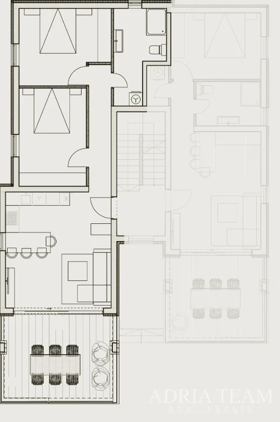 apartmani u stambenoj zgradi novalja,pag - slika 5