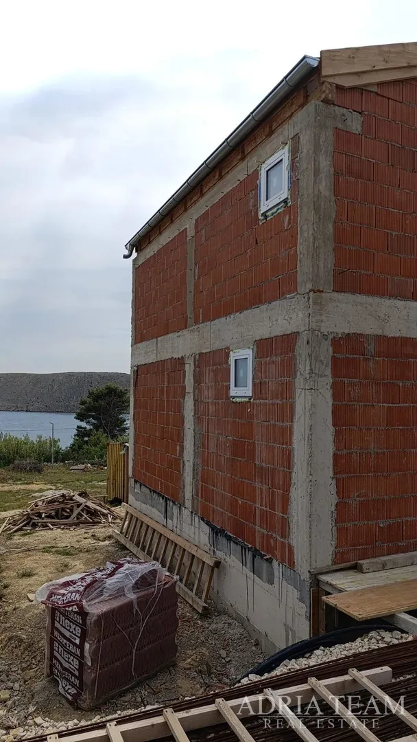 kuće s bazenom, 80 m od mora, novogradnja - vlašići, pag - slika 4