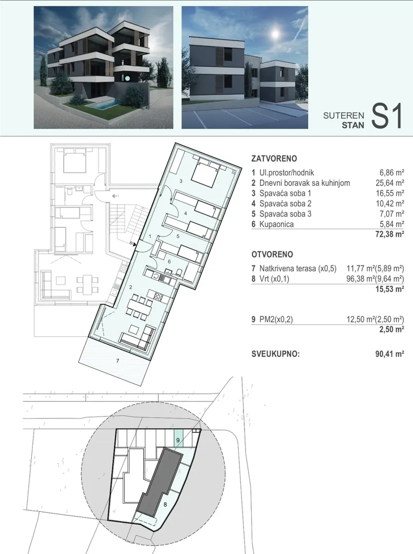 apartmani u stambenoj zgradi, novogradnja, 100 m od mora - šimuni, pag - slika 5
