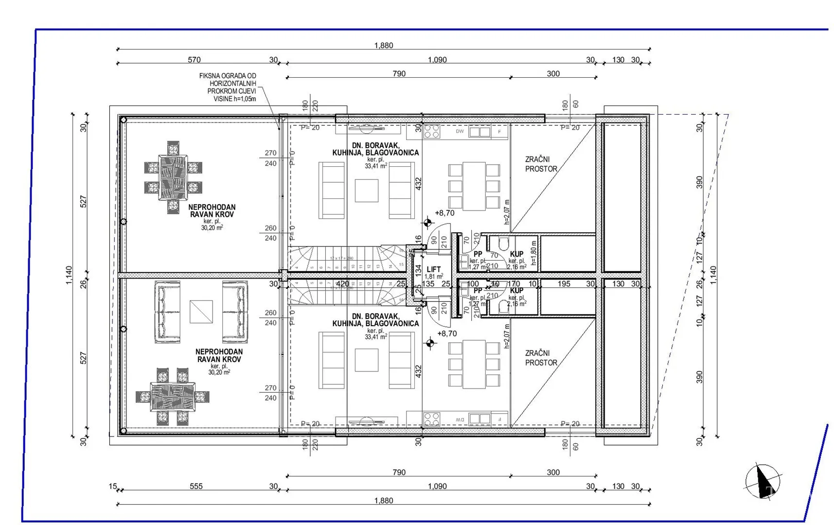 apartmani u novogradnji, 20 m od mora - top pozicija!!! povljana - pag - slika 10
