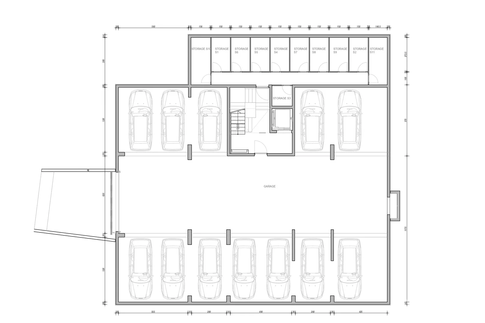 penthouse s krovnim terasama u stambenoj zgradi, novogradnja - vitrenjak, zadar - slika 47