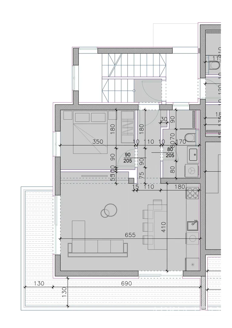 apartmani u novogradnji s pogledom na more i gratis parkingom - sukošan - slika 81