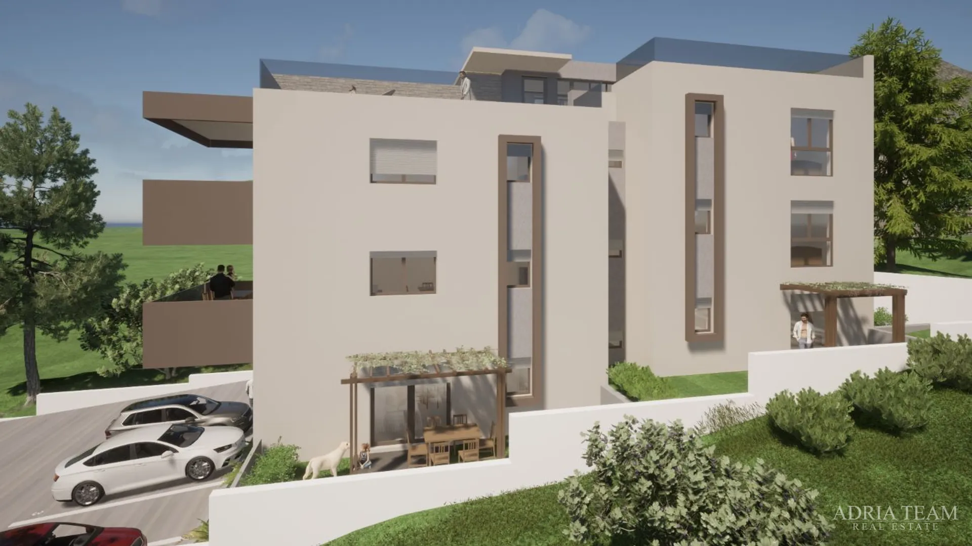 apartmani u novogradnji udaljeni 200 m od mora - seline - slika 78