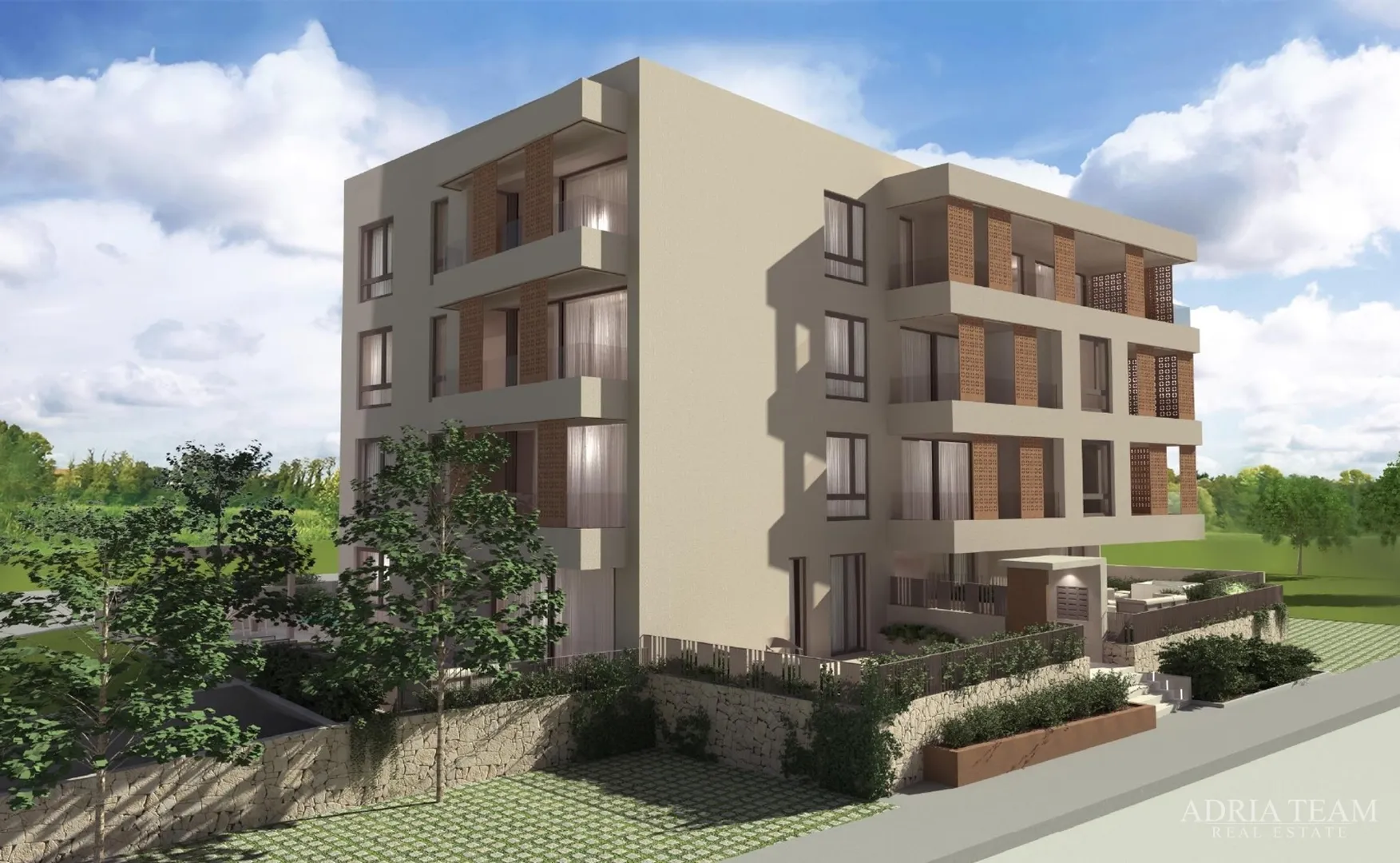 penthouse s krovnim terasama u stambenoj zgradi, novogradnja - vitrenjak, zadar - slika 5