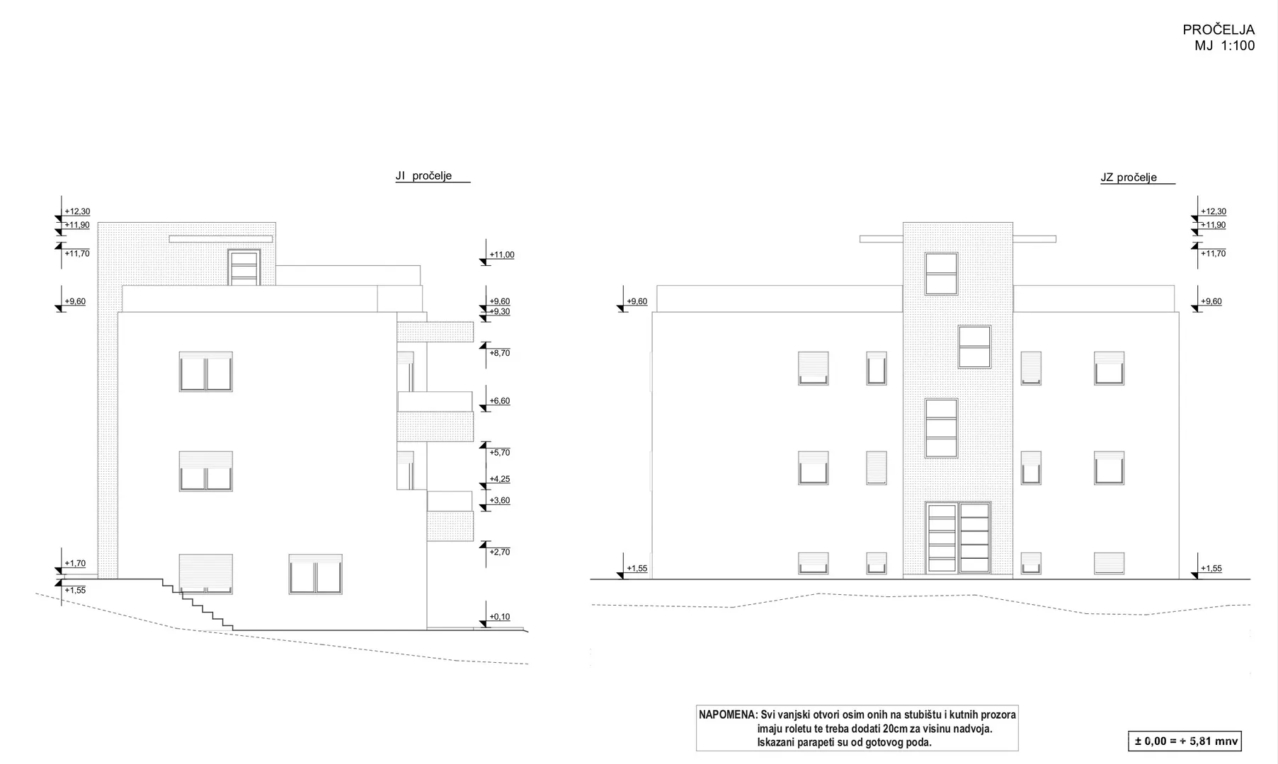 apartmani u stambenoj zgradi u novogradnji, prekrasan pogled, 45 m od mora - vinjerac - slika 48
