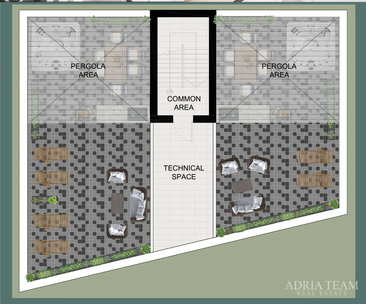 penthouse 67m2 , pakoštane - slika 31