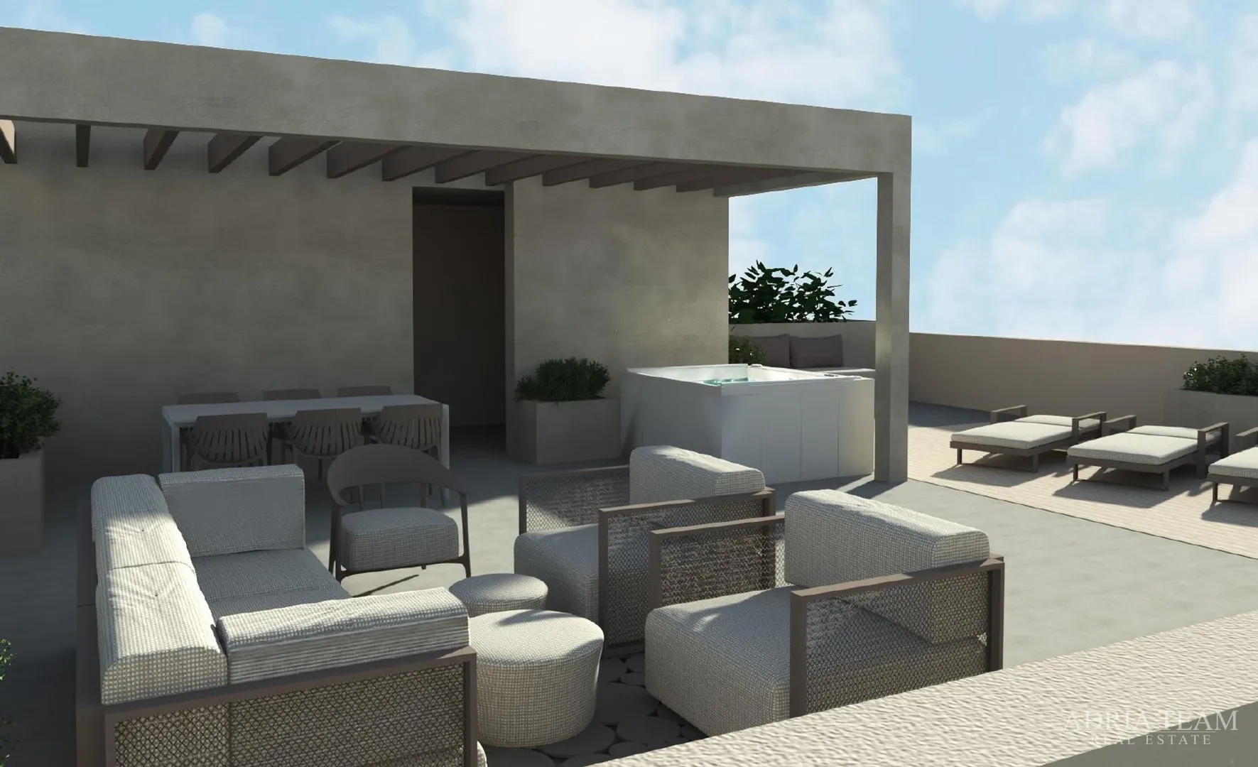 penthouse s krovnim terasama u stambenoj zgradi, novogradnja - vitrenjak, zadar - slika 22