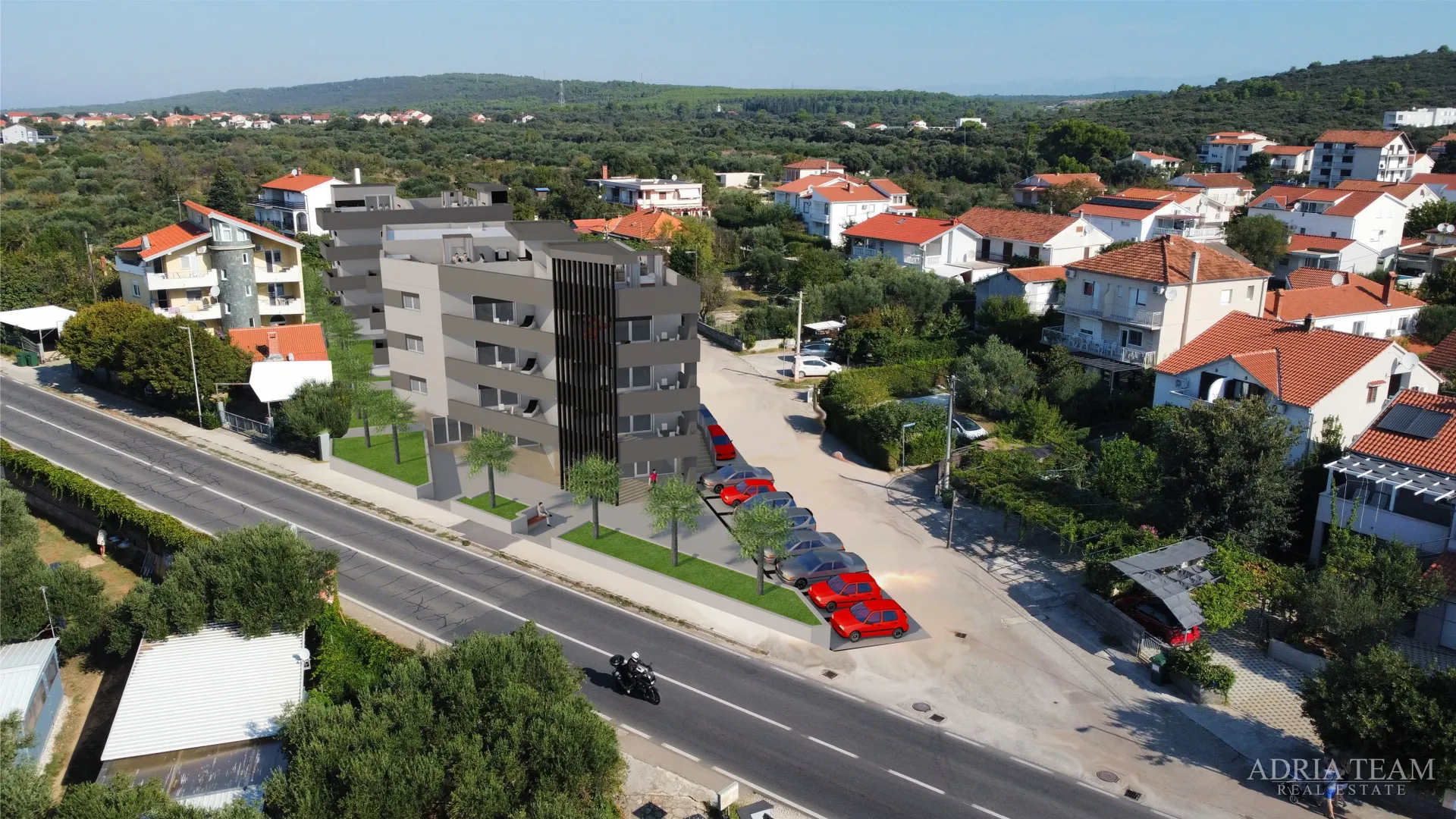 apartmani u novogradnji s pogledom na more i gratis parkingom - sukošan - slika 11