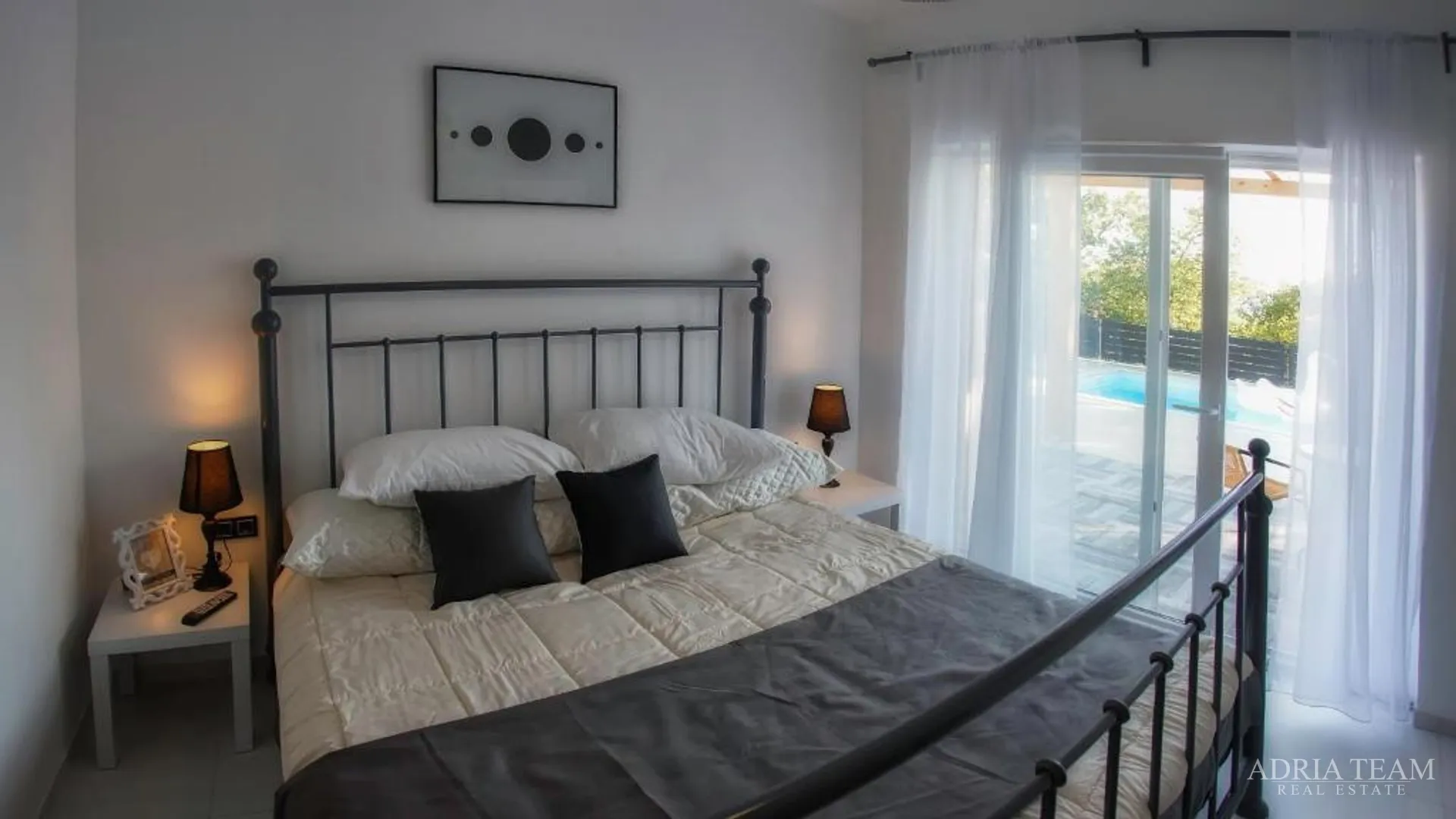 luksuzna kamena vila s pogledom na more - linardići, krk - slika 10