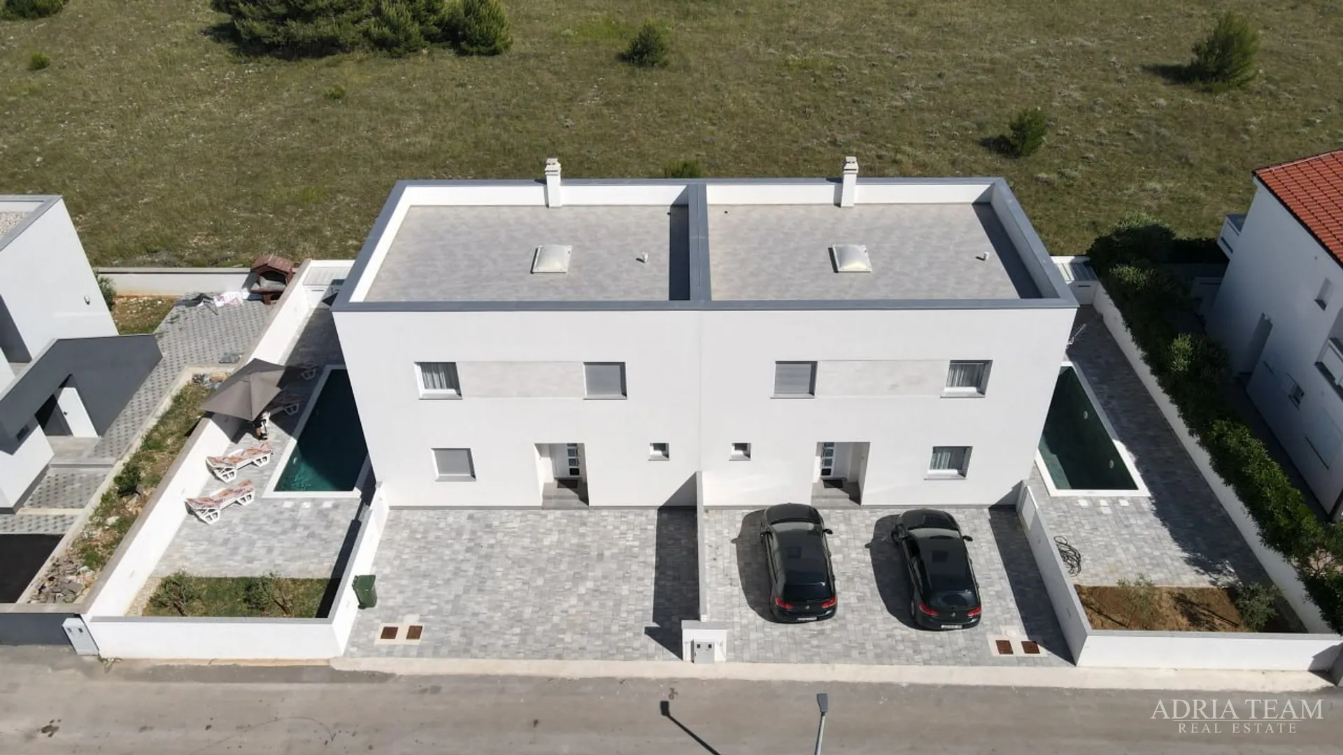 vila s bazenom, 350 m od mora, vir - zadar - slika 2