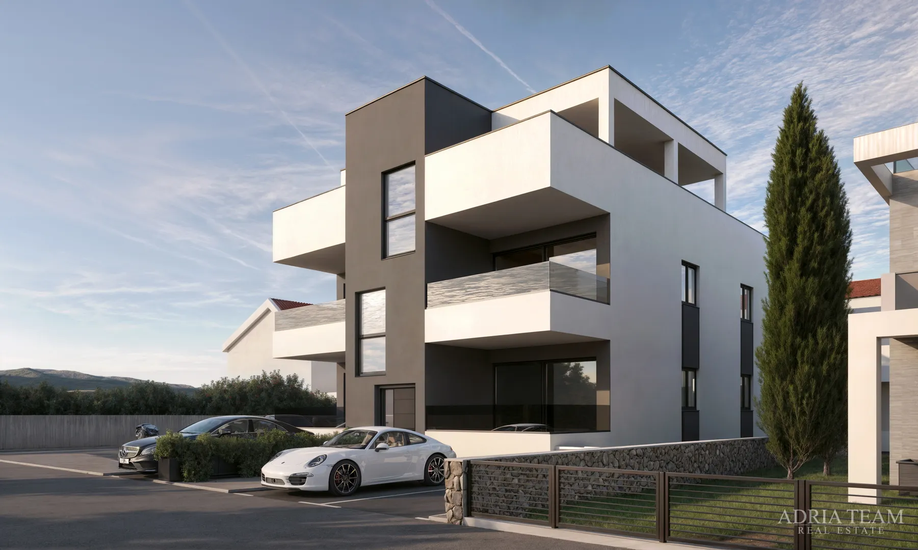 apartmani u izgradnji, vir, južna strana - slika 2