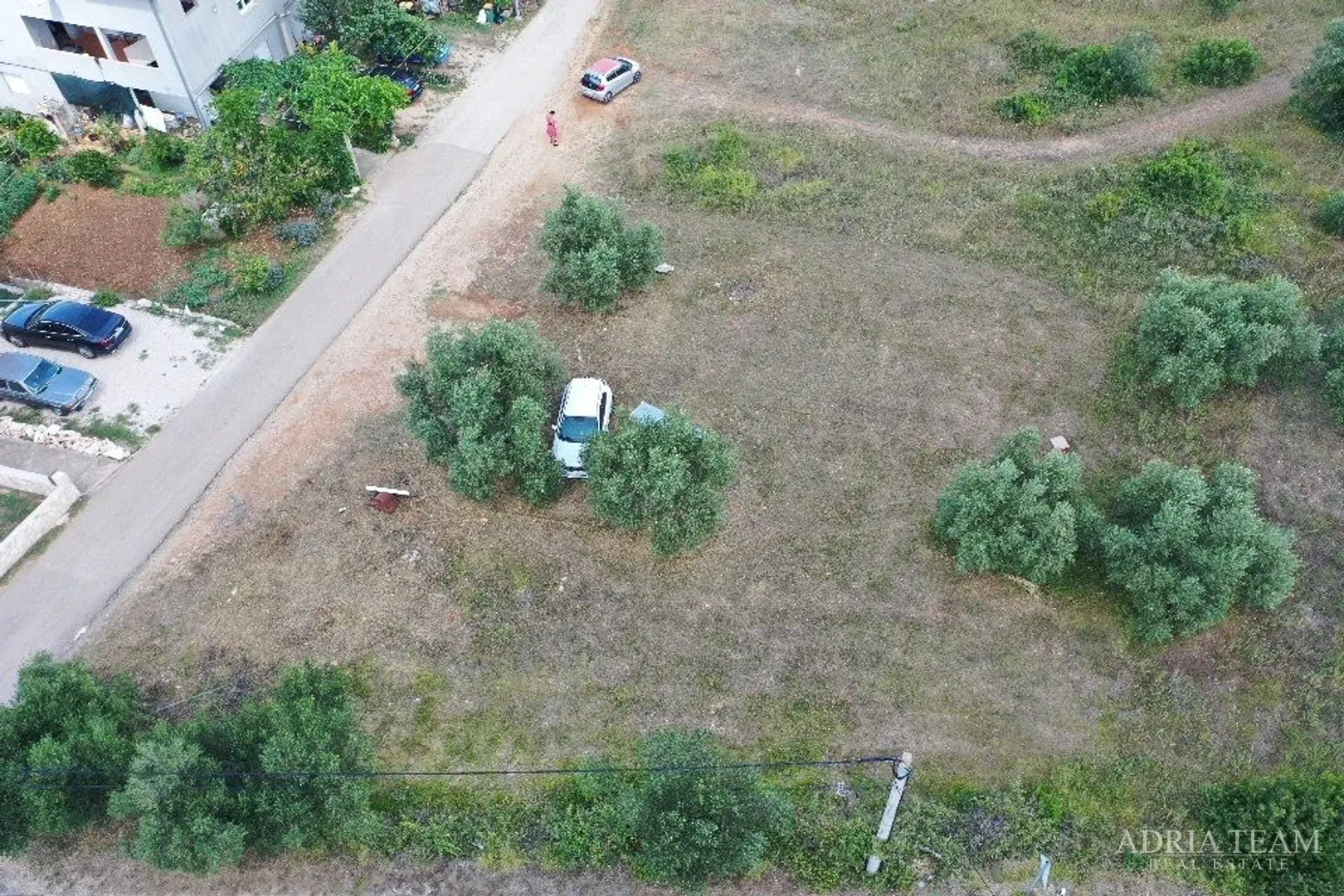 građevinsko zemljište s pogledom na more, 200 m od mora, mrljane - pašman - slika 3