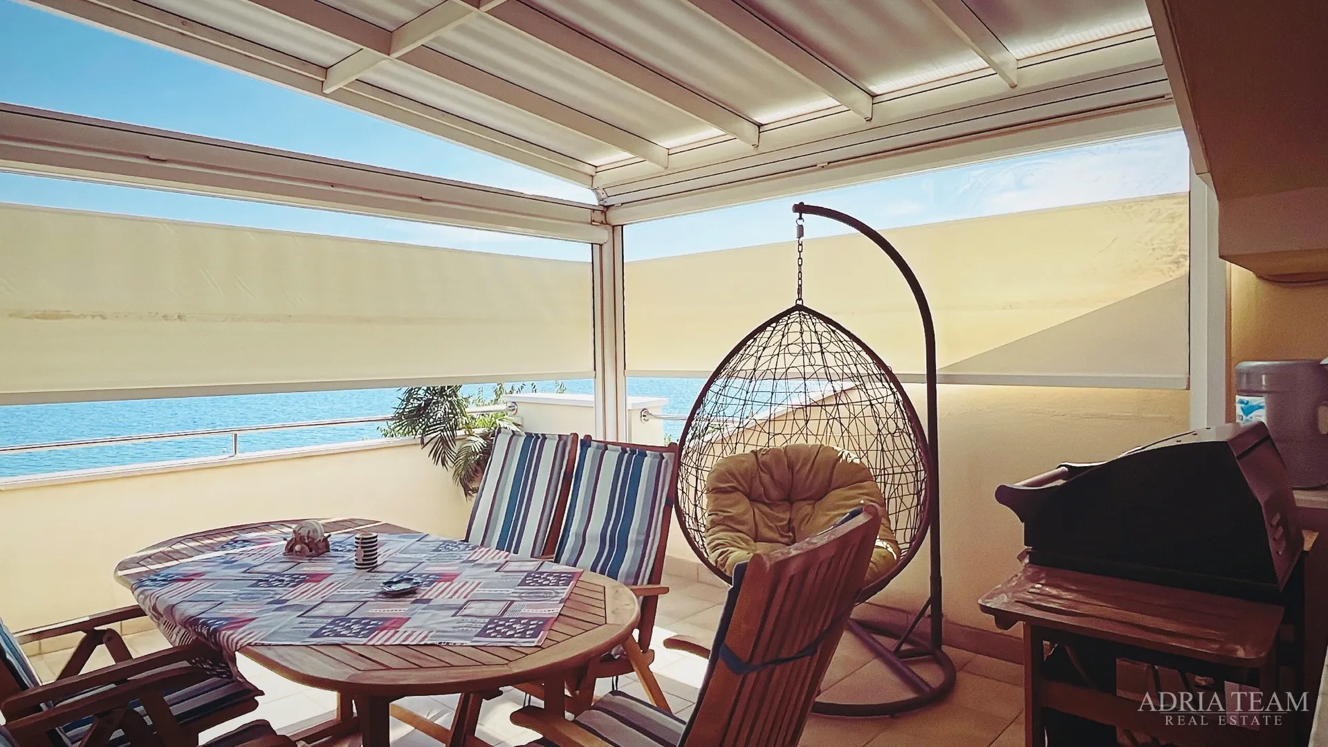 apartman, prvi red do mora, na prekrasnoj plaži s velikom terasom - turanj - slika 17