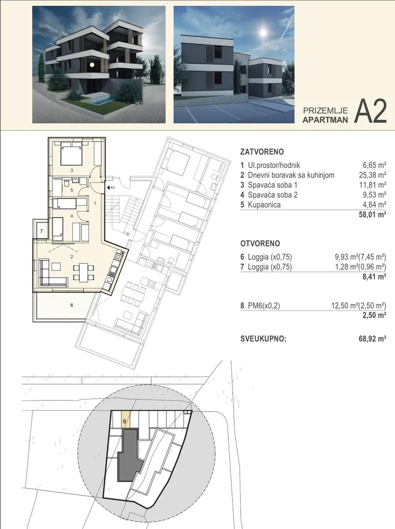 apartmani u stambenoj zgradi, novogradnja, 100 m od mora - šimuni, pag - slika 6