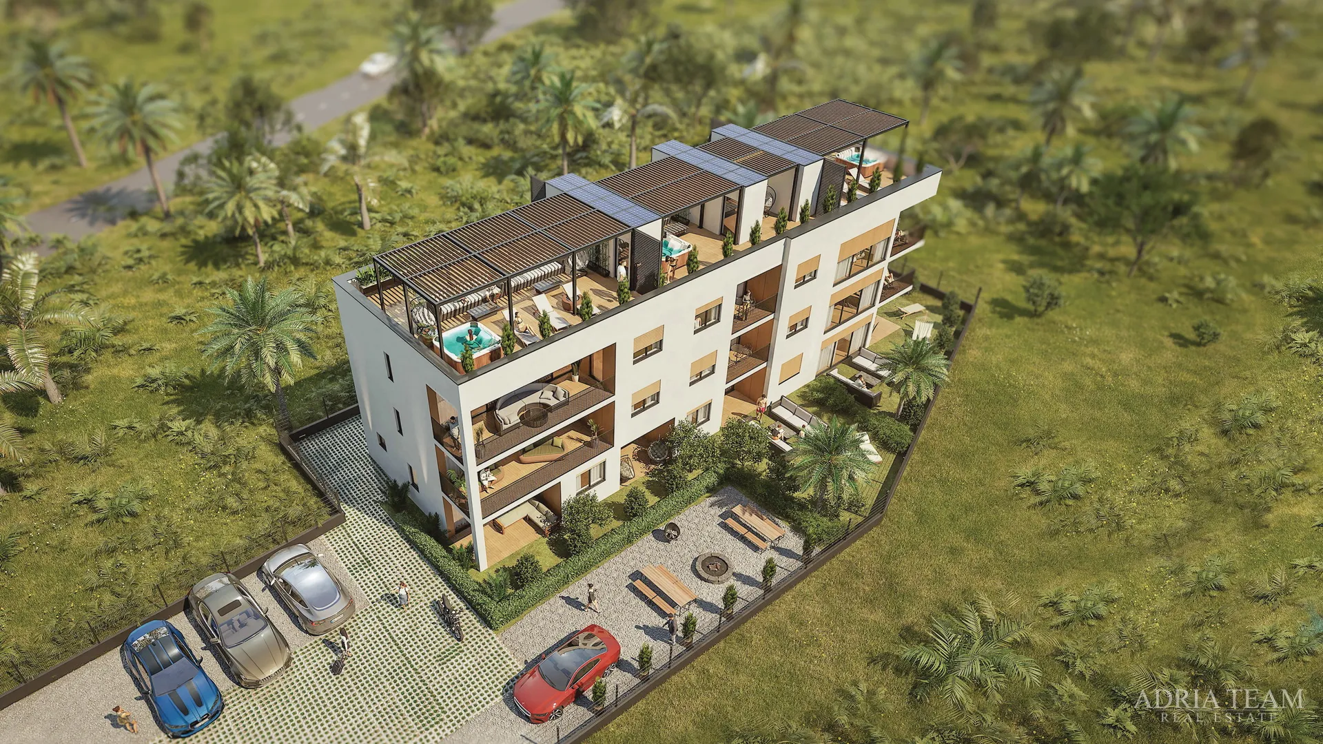 luksuzni apartman s krovnom terasom - nin, zadar - slika 6