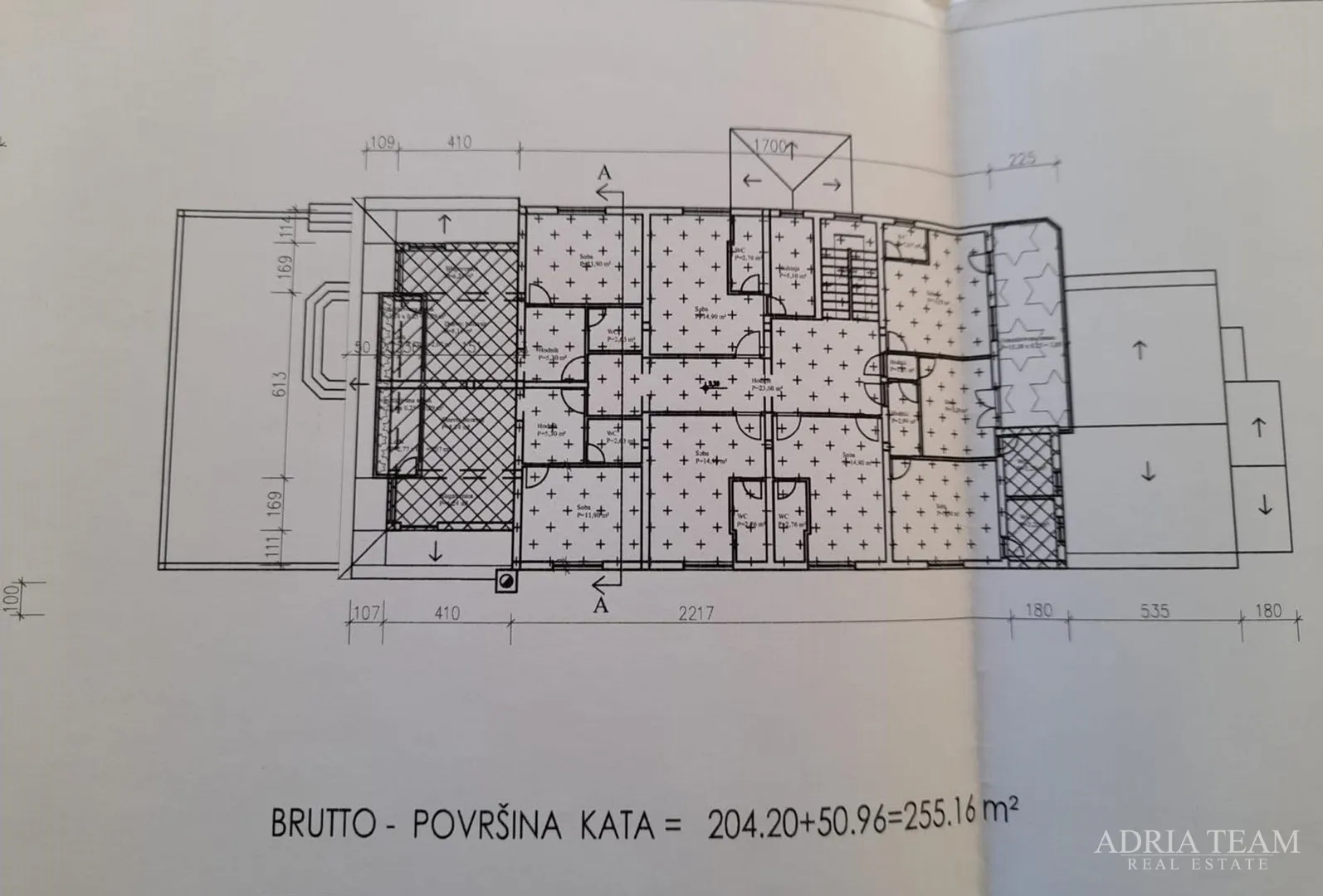 hotel - sukošan, prvi red do mora - slika 44
