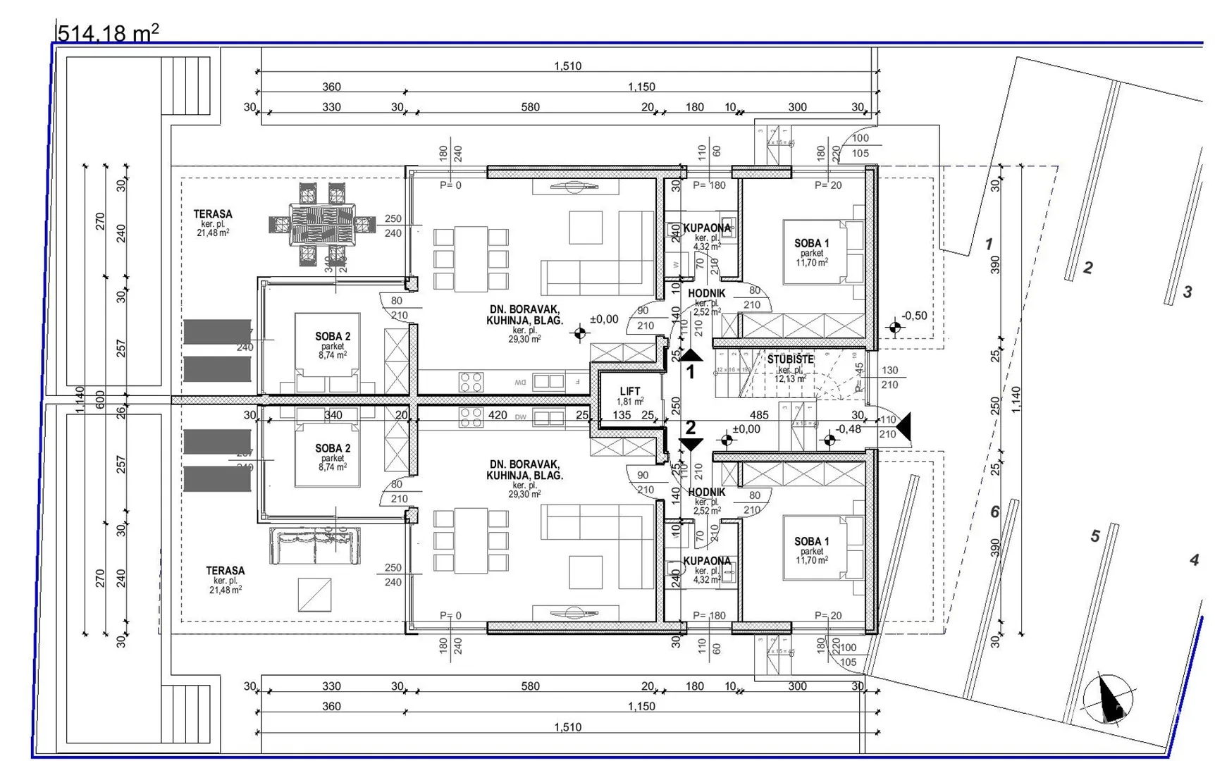 apartmani u novogradnji, 20 m od mora - top pozicija!!! povljana - pag - slika 12