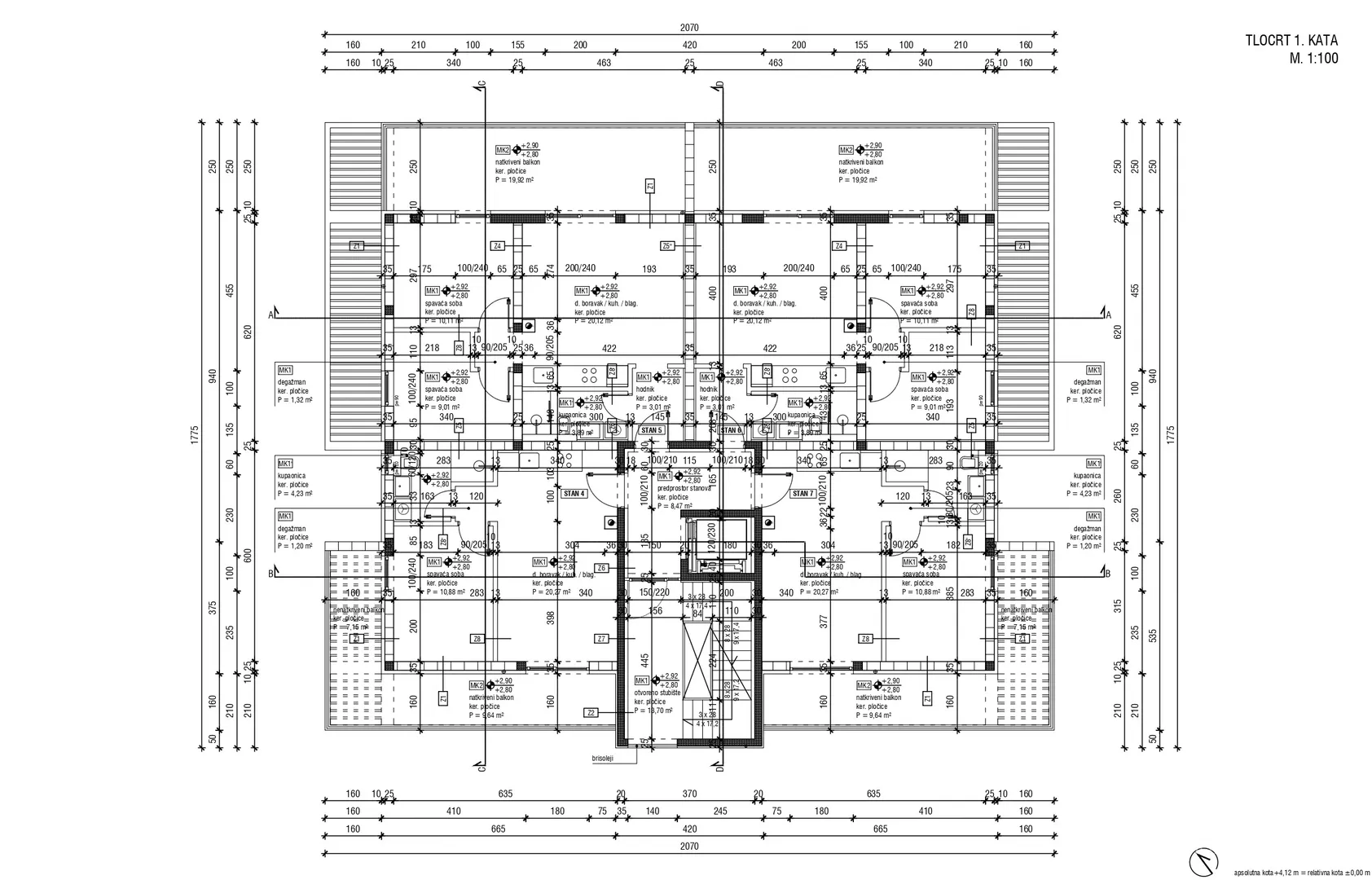 apartmani s pogledom na more, novogradnja - nin - slika 21