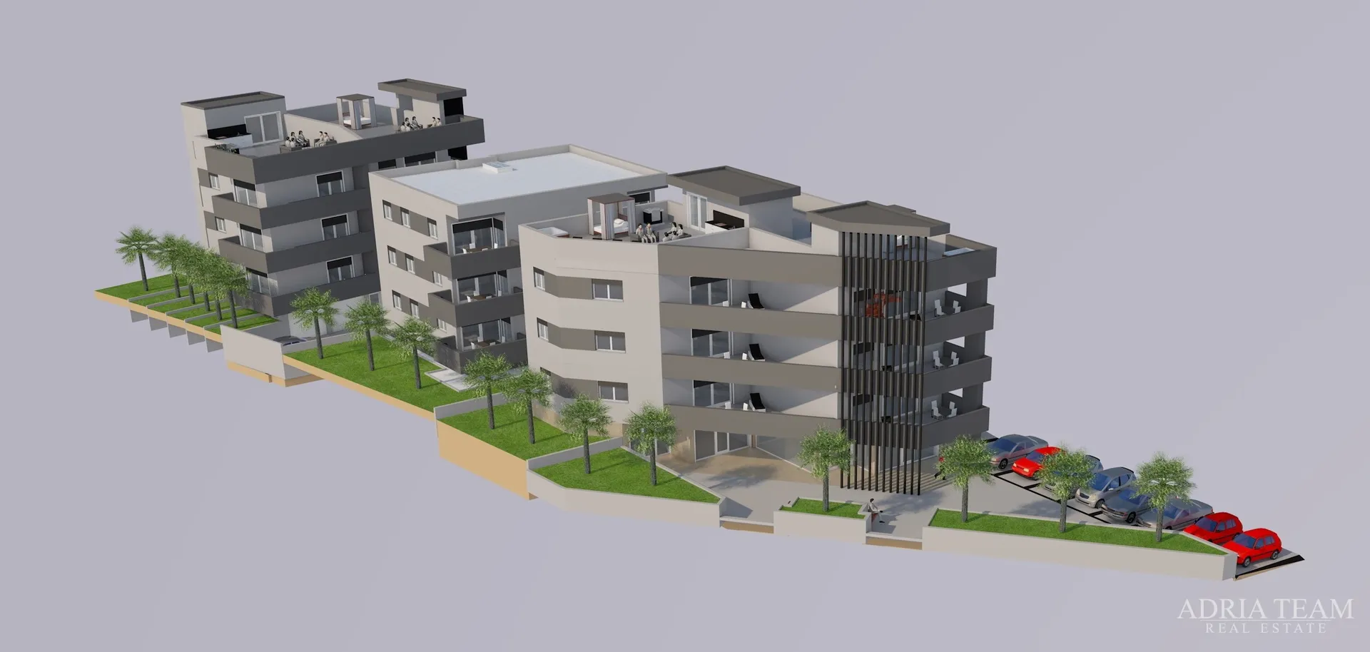 apartmani u novogradnji s pogledom na more i gratis parkingom - sukošan - slika 6